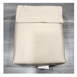 Threshold King Performance Sheet Set Khaki 400 Thread Count 100% Cotton Sateen
